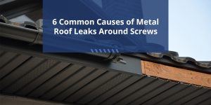 Causes of Metal Roofing Screw Leaks| All Points