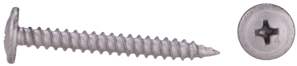 410 stainless steel phillips modified truss wafer head HVAC