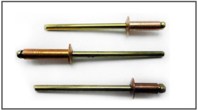 copper brass button head rivets