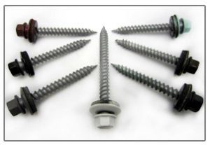 painted quarter silver ceramic polebarn painted neo metal roofing fastener