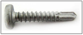pancake head panel clip ceramic screw