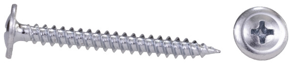 HVAC stainless steel self piercing truss phillips screws