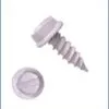 1/4" INDENTED HEX WASHER HEAD SLOTTED