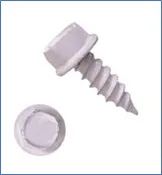 1/4" TALL INDENTED HEX WASHER HEAD UNSLOTTED