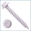 1/4" TALL INDENTED HEX WASHER HEAD SLOTTED FILLET