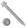 1/4" TALL INDENTED HEX WASHER HEAD UNSLOTTED FILLET