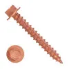 1/4" INDENTED HEX WASHER HEAD UNSLOTTED