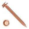 1/4" INDENTED HEX WASHER HEAD UNSLOTTED