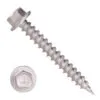 1/4" TALL INDENTED HEX WASHER HEAD UNSLOTTED