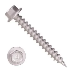 HEX WASHER HEAD UNSLOTTED 410 SS DACROMET TALL HEADS