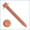1/4" TALL INDENTED HEX WASHER HEAD UNSLOTTED
