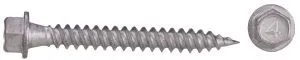 1/4" TALL INDENTED HEX WASHER HEAD UNSLOTTED FILLET