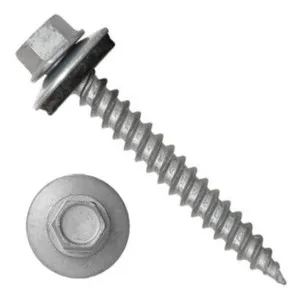1/4" TALL INDENTED HEX WASHER HEAD UNSLOTTED WITH FILLET