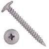 PHILLIPS MODIFIED TRUSS / WAFER HEAD • NEEDLEPOINT / TWIN LEAD THREAD • 410 STAINLESS STEEL • DACROMET / 1000 HOUR