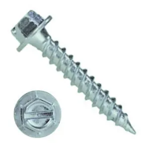 1/4" TALL INDENTED HEX WASHER HEAD SLOTTED WITH FILLET