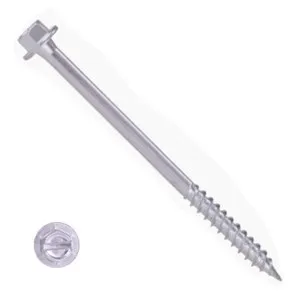 1/4" TALL INDENTED HEX WASHER HEAD SLOTTED WITH FILLET