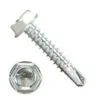 1/4″ INDENTED HEX WASHER HEAD UNSLOTTED